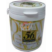 樂(lè)天56%杏仁味巧克力/100g(白色罐)