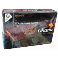 樂(lè)天加納黑巧克力90克