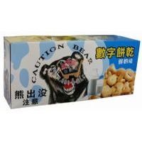 熊出沒(méi)數(shù)字餅乾鮮奶口味160g