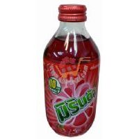 美年達(dá)草莓汁玻璃瓶(250mlX24瓶)