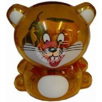 日本卡通錢罐果汁糖小老鼠100克