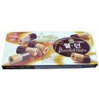 三進巧克力威化卷餅/78克