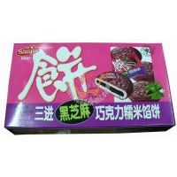 三進黑芝麻巧克力糯米餡餅/155克