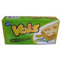 沃伊思復(fù)合牛油檸檬味味3+2梳打夾心餅干/180克