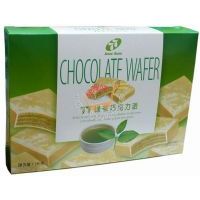 77蜜蘭諾巧克力派威化餅(綠茶)/156克