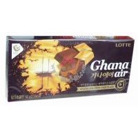 樂(lè)天加納氣泡黑巧克力42克