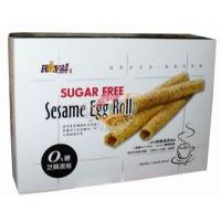 家會香無糖芝麻蛋卷144克