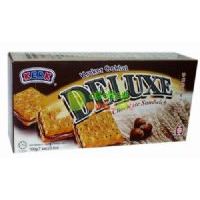 迪樂(lè)合成夾心餅干(巧克力)160克