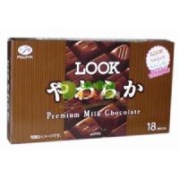 不二家LOOK牛奶軟朱古力18粒