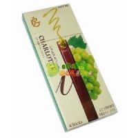 樂天夾心巧克力條(葡萄)4本入