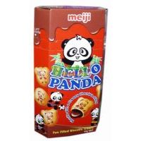 明治熊貓雙重巧克力夾心餅干(紅)50克