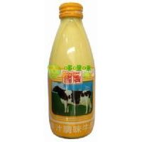 國農(nóng)牛乳(果汁味)玻璃瓶(250mlX24瓶)