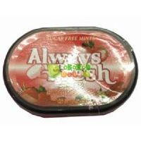 美國(guó)Always無(wú)糖型酸趣糖(草梅味)34克