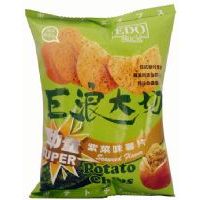 EDO巨浪大切薯片(勁量紫菜味)46克袋裝